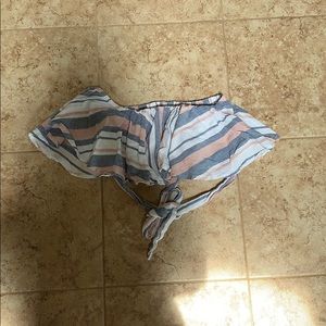 Front tie crop top !!